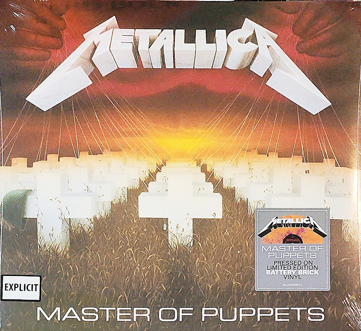 Metallica - Master Of Puppets (Limited Ed/ Battery Brick Vinyl
