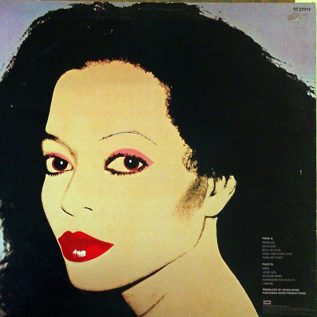 Pre Loved Record - Diana Ross - Silk Electric – Stash Records