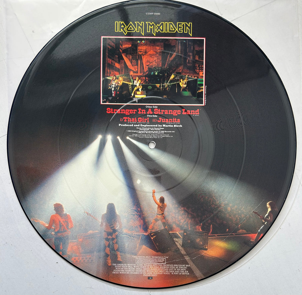 Pre Loved Record - Iron Maiden - Stranger In A Strange Land