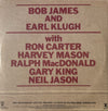 Pre Loved Record - Bob James & Earl Klugh - One On One