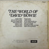 Pre Loved Record - David Bowie - The World Of David Bowie
