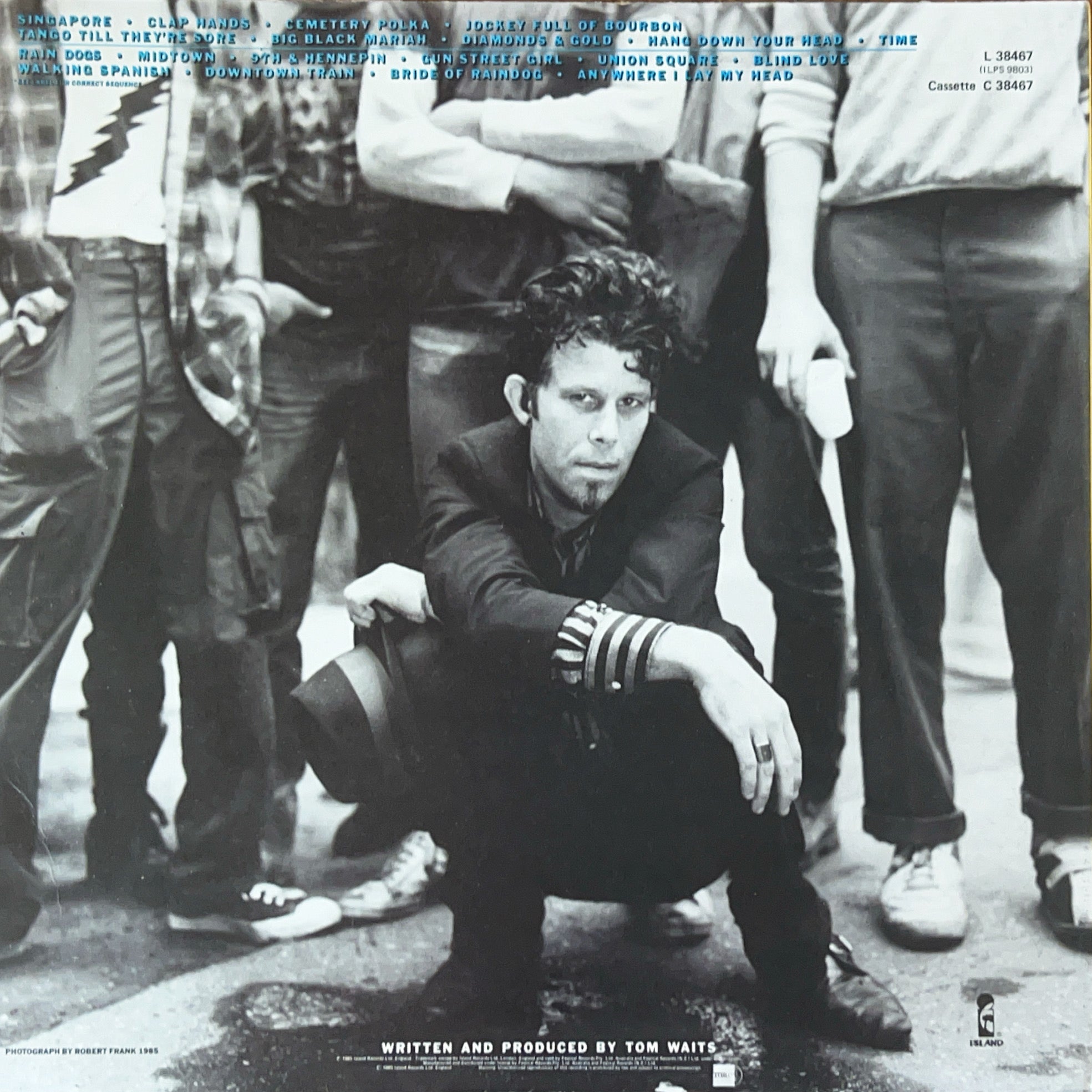 Tom Waits/Rain Dogs/英 Org. Pre Loved Record - Tom Waits - Rain Dogs – Stash Records