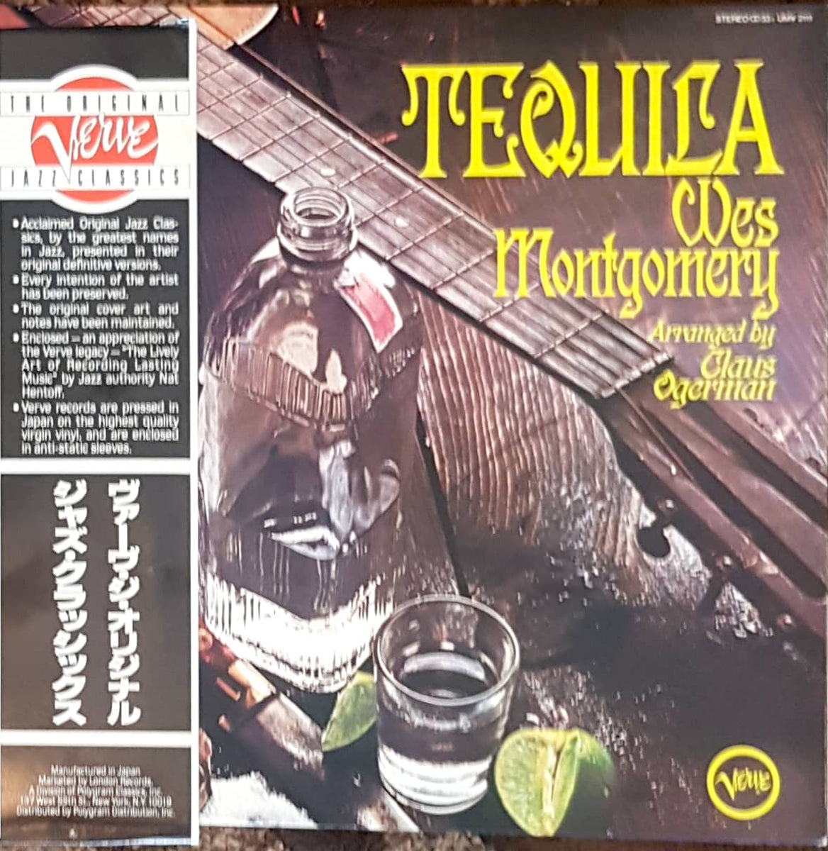 Pre Loved Record Wes Montgomery Tequila Stash Records